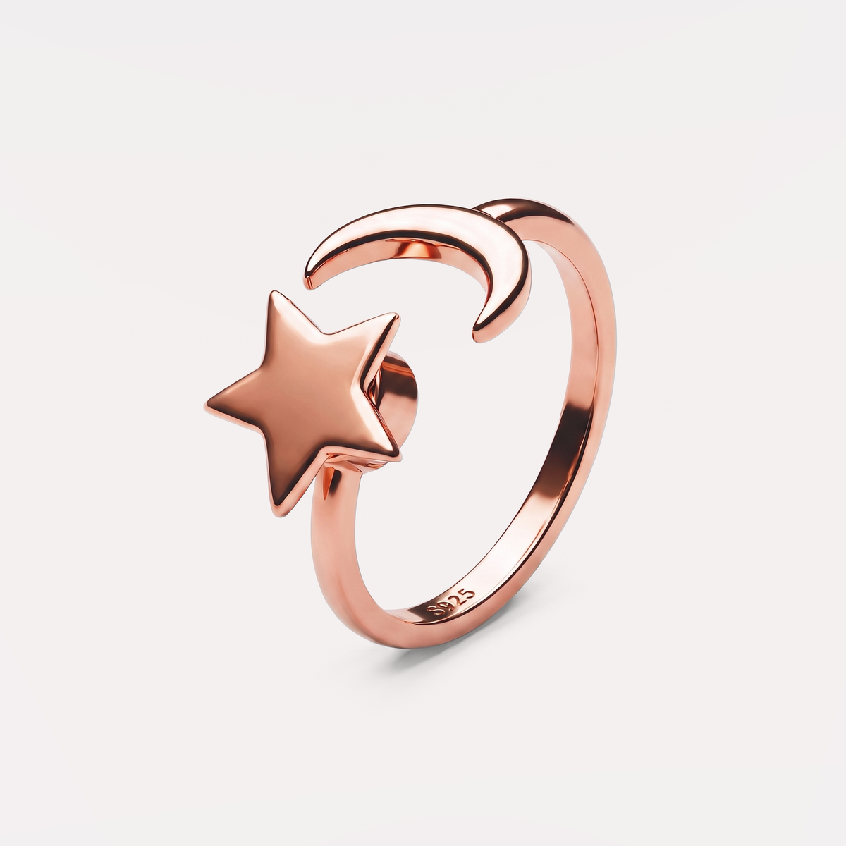 Vega Ring in rose gold