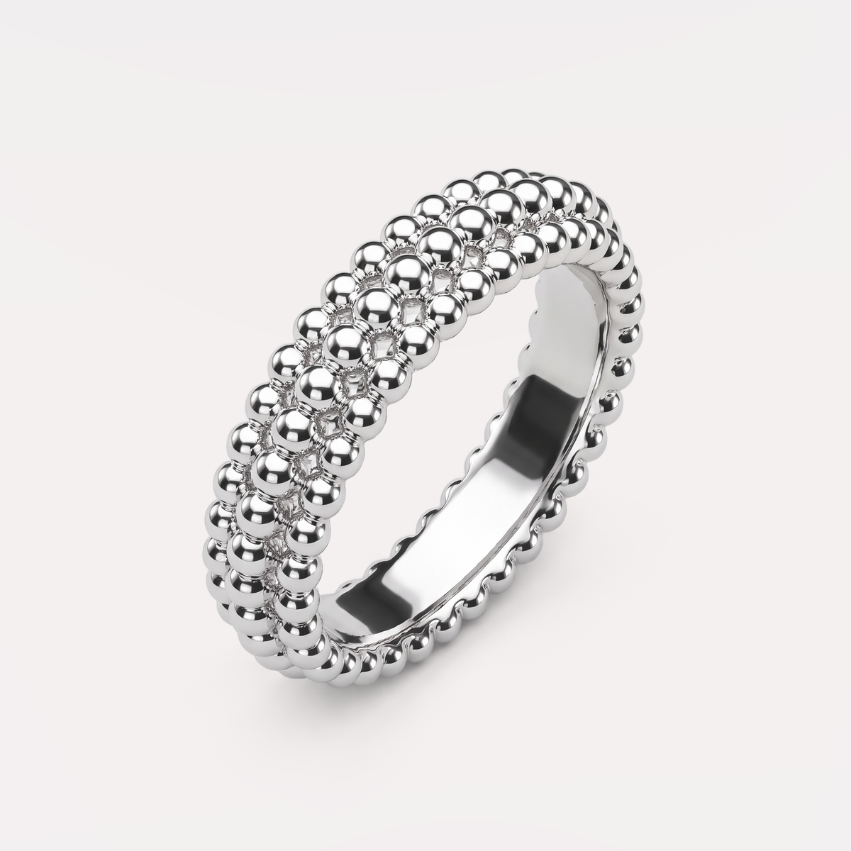 Mosaic Ring in silver