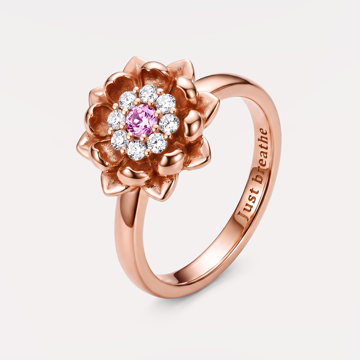 Serenade Ring in rose gold