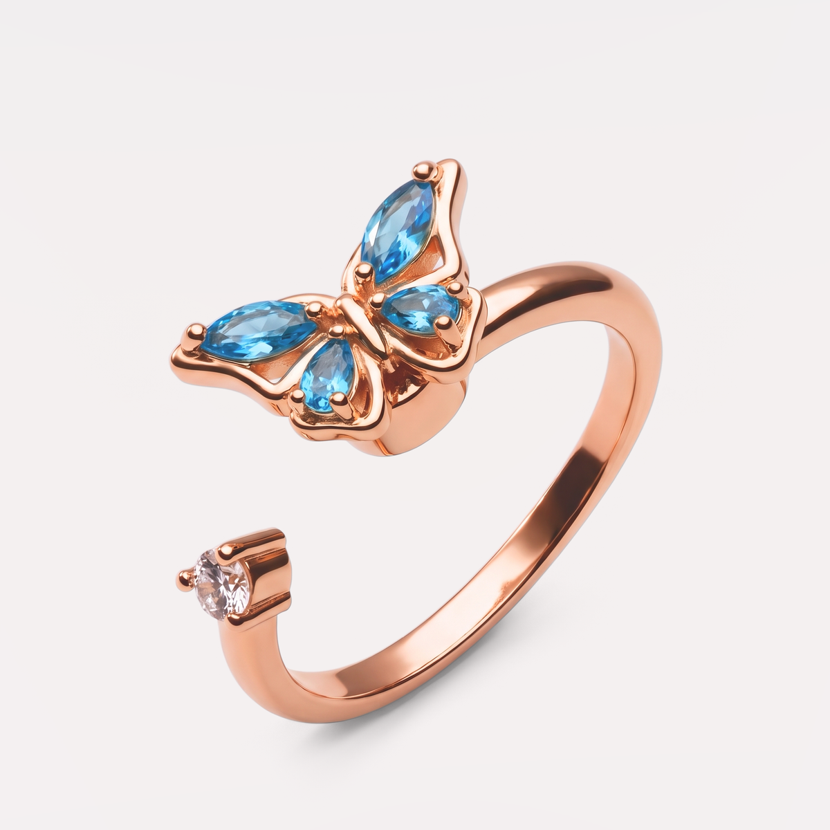 Aurelia Ring in rose gold