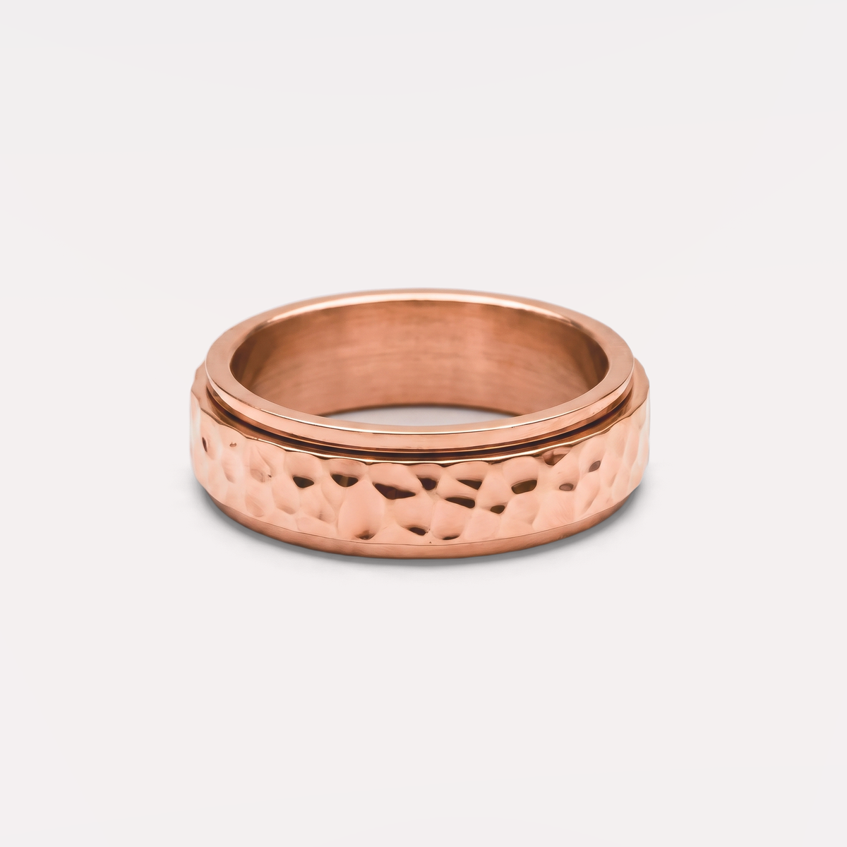 Molten Ring in rose gold