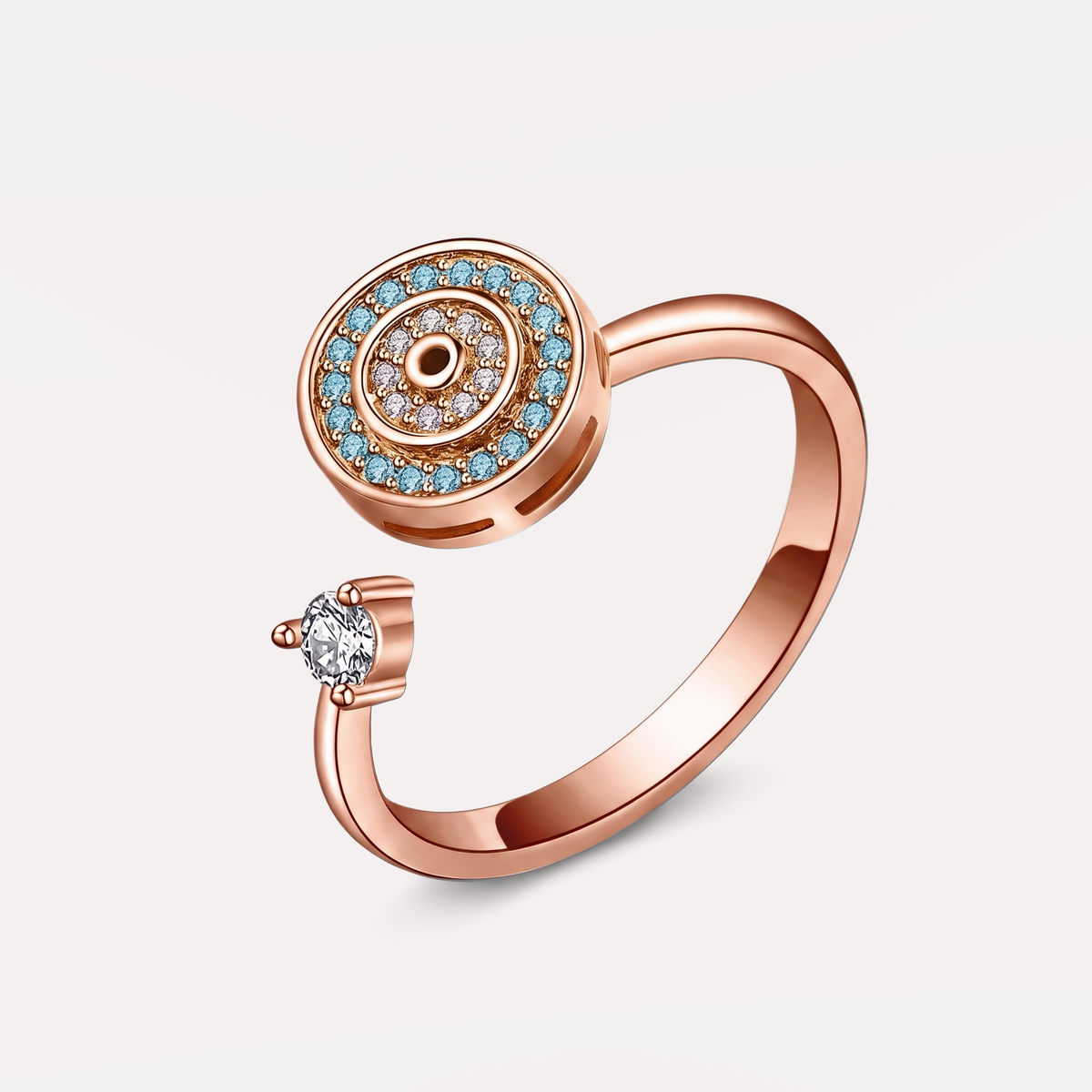 Talisman Ring in rose gold