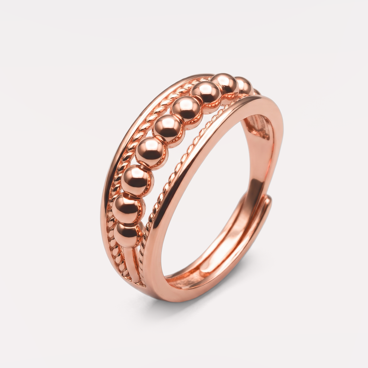 Twinkling Ring in rose gold