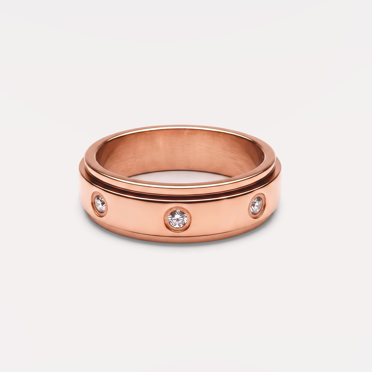Soleil Ring in rose gold
