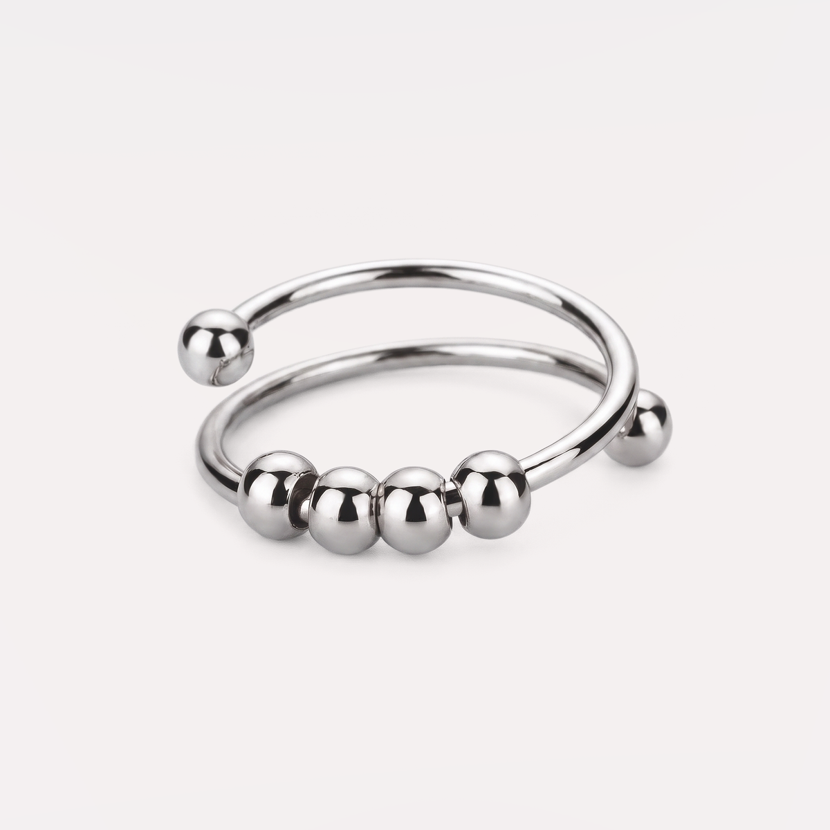 Stardust Ring in silver