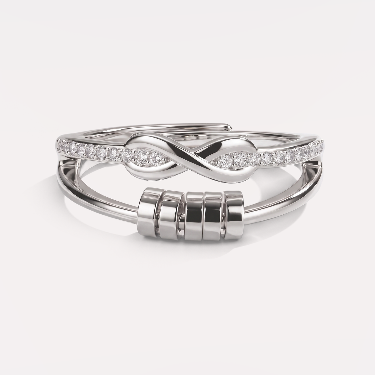 Infinite Ring in silver