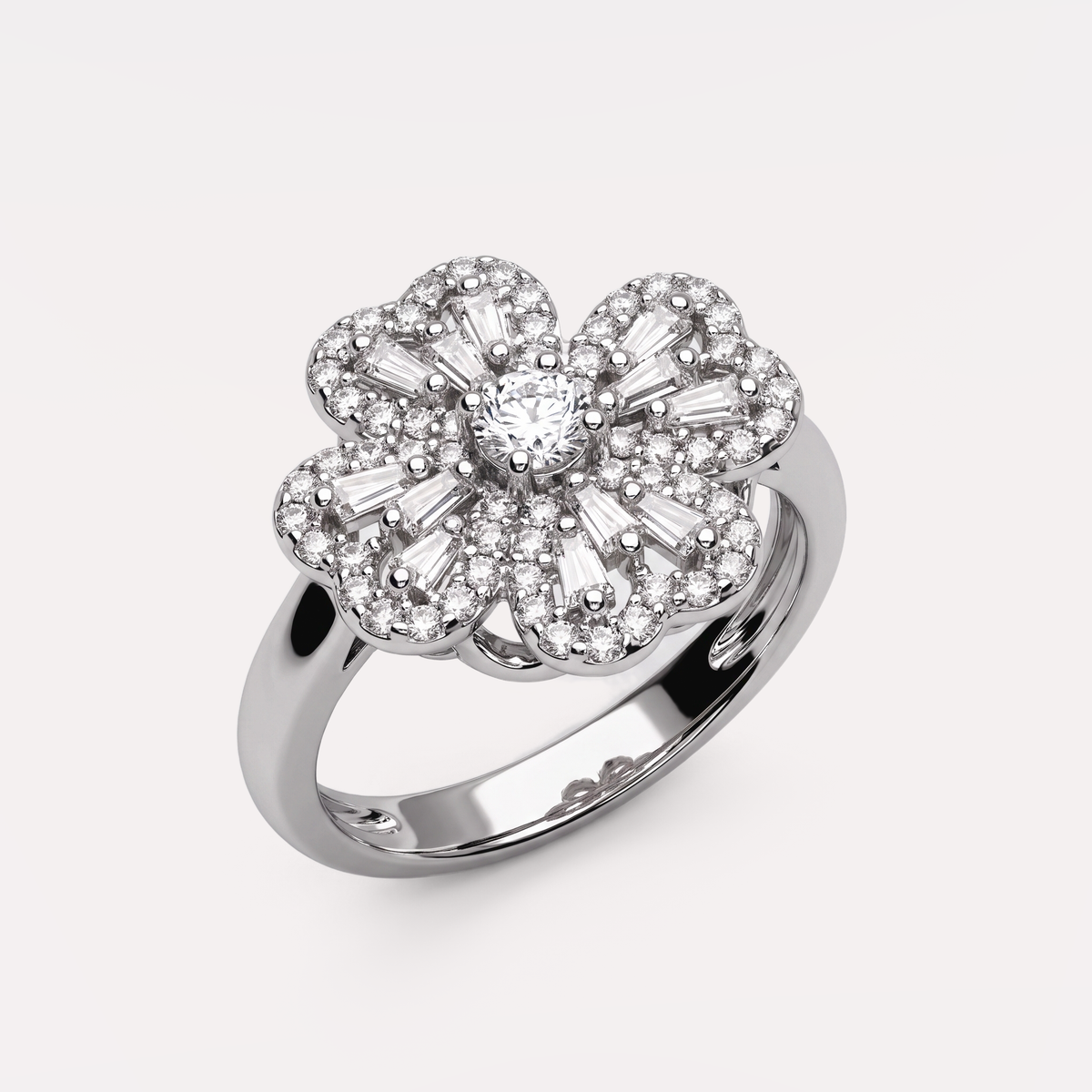Lucky Charm Ring in silver