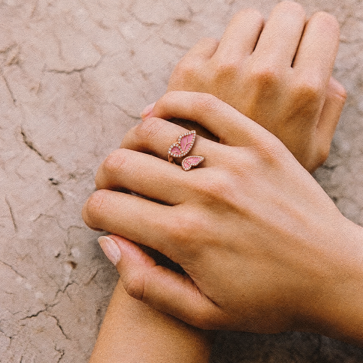 Elysia Ring worn